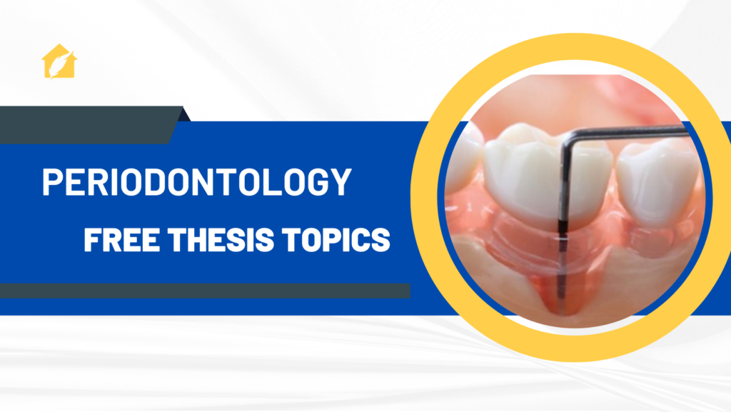 latest thesis topics in prosthodontics