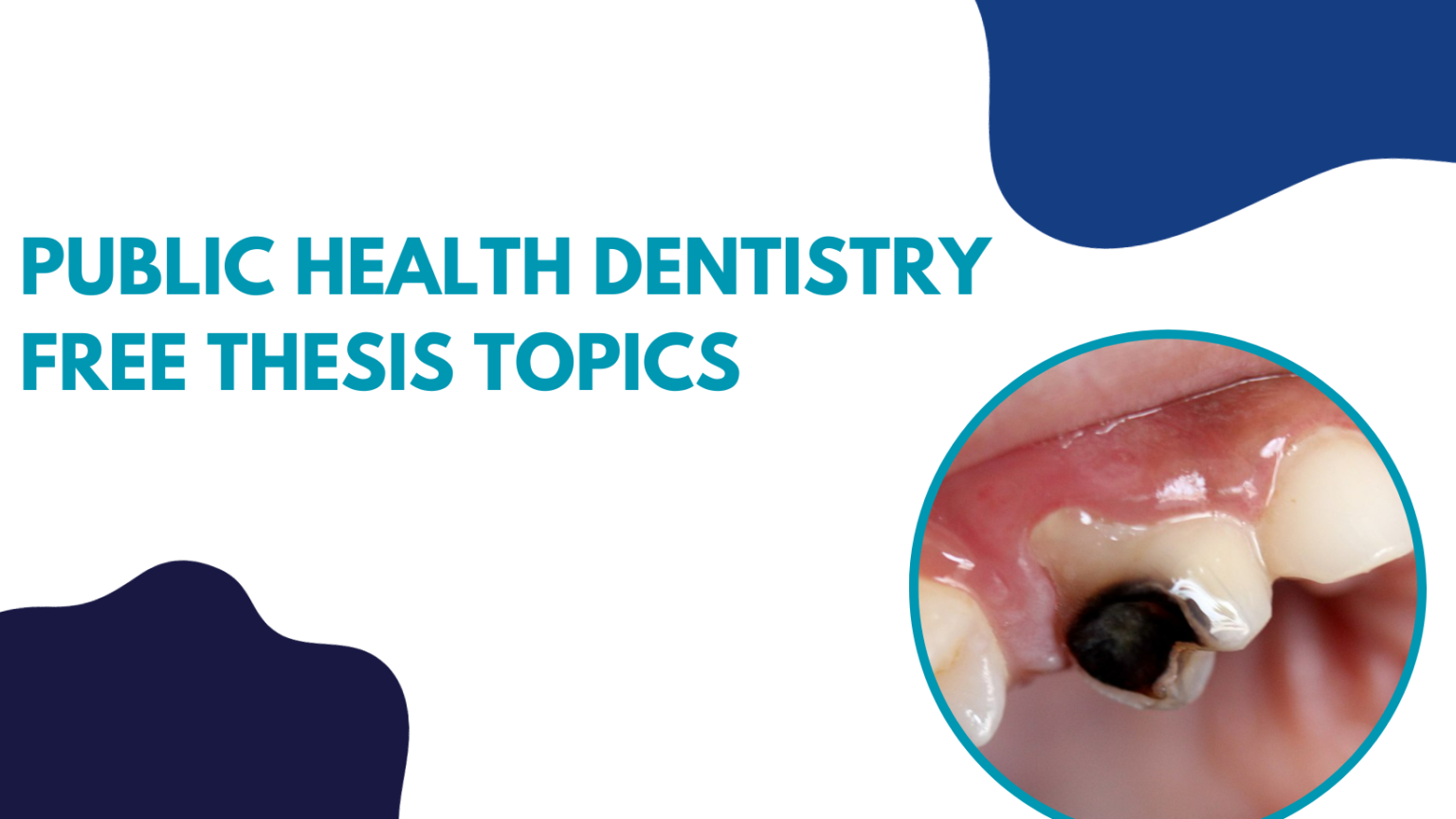 thesis topics pediatric dentistry